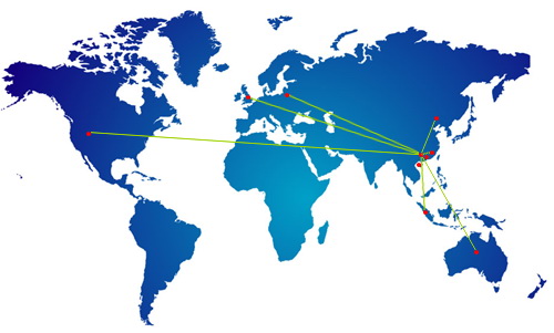 產(chǎn)品銷售地區(qū)